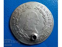 Silver coin 20 Kreuzer 1808