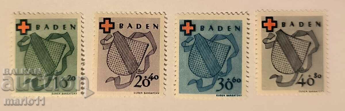 Γερμανία. Γαλλική ζώνη. Μπάντεν. 1949
