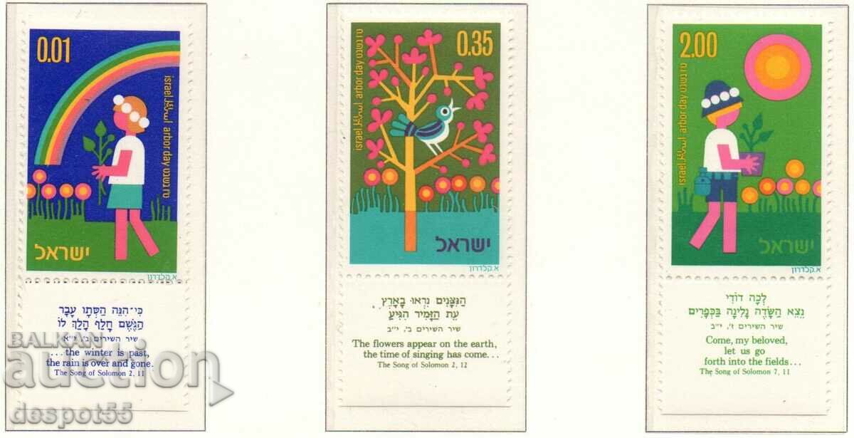 1975. Израел. Ден на дърветата.