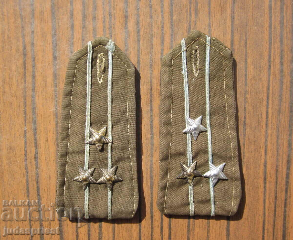 Bulgarian Air Force colonel epaulettes for combat uniform