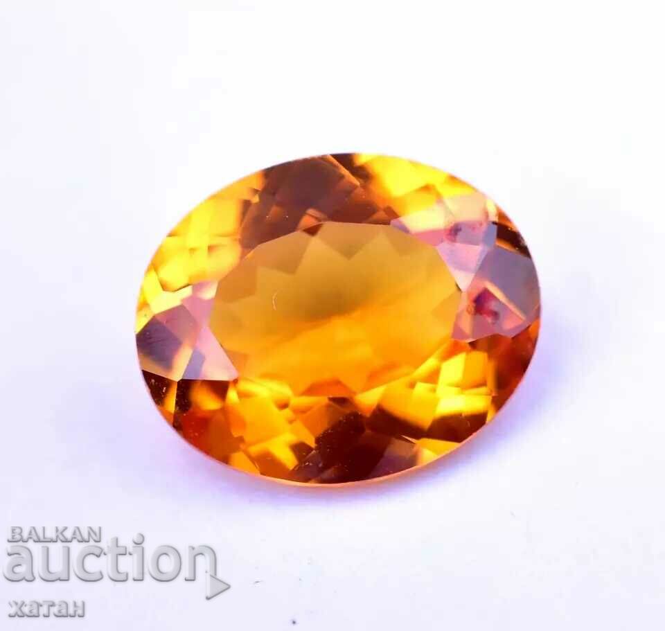 BZC! 13,40 carate oval natural 1 penny safir!