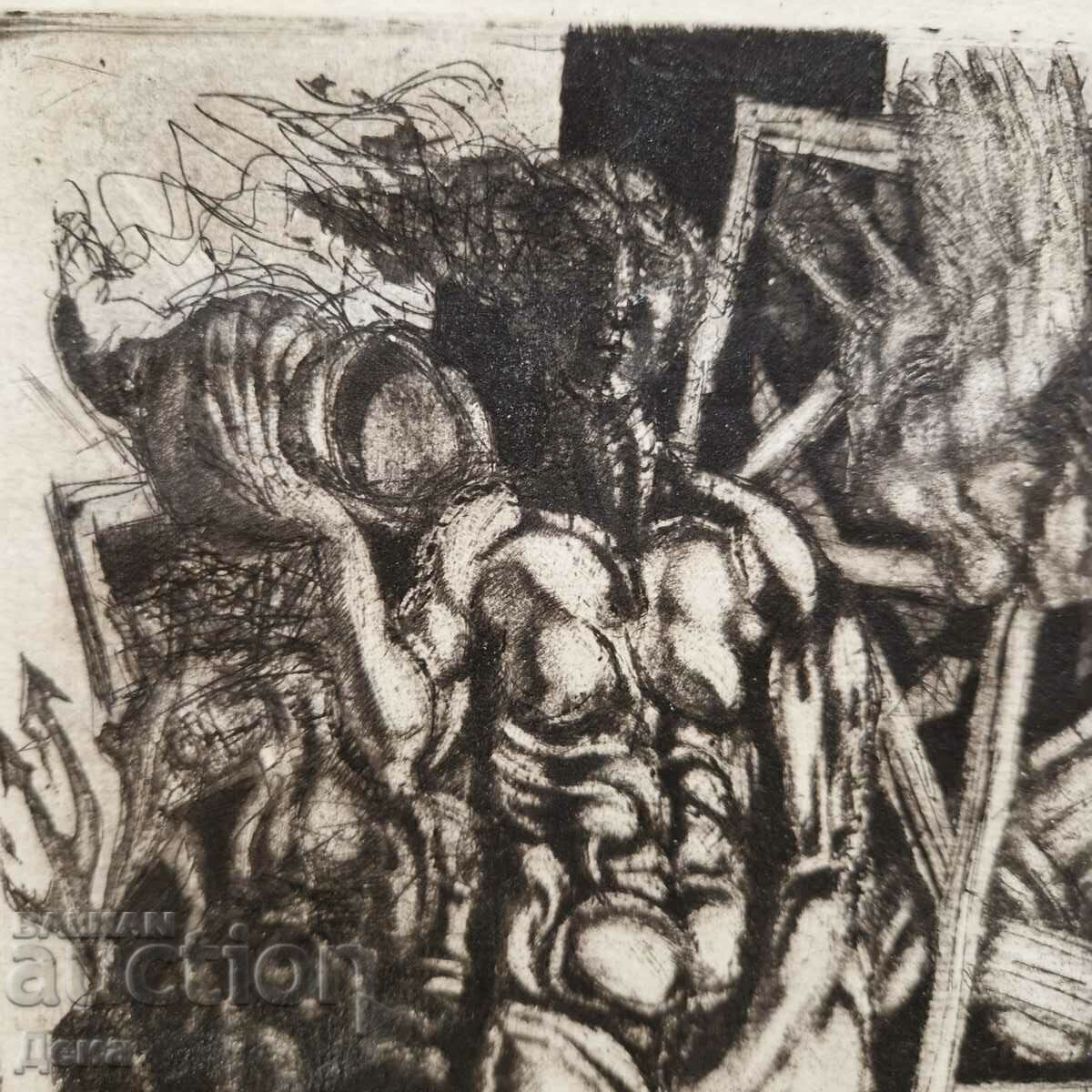 Georgi Savov-Goffi graphics 1993. - 5 Georgi Savov-Goffi graphics 1993. - 5