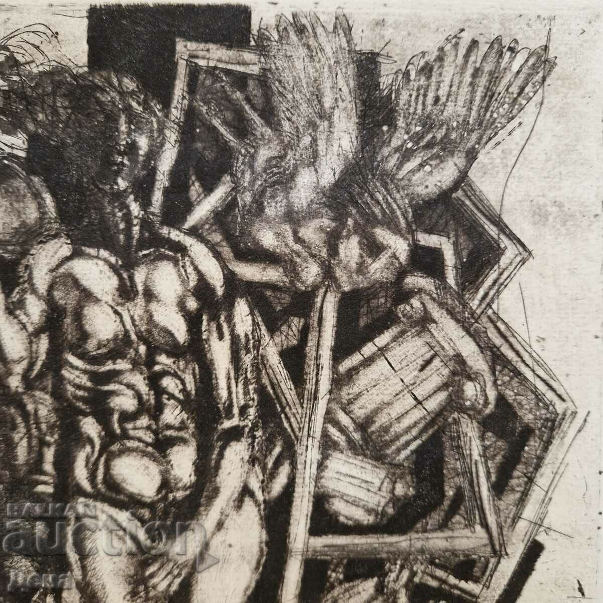 Georgi Savov-Goffi graphics 1993. - 6 Georgi Savov-Goffi graphics 1993. - 6