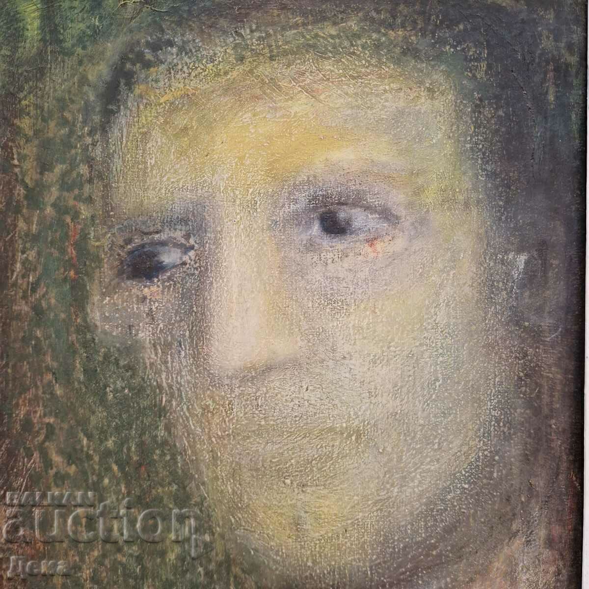 Violeta Vaptsarova painting 1989 with price 90.00 BGN | € 46.02 Violeta Vaptsarova painting 1989 with price 90.00 BGN | € 46.02