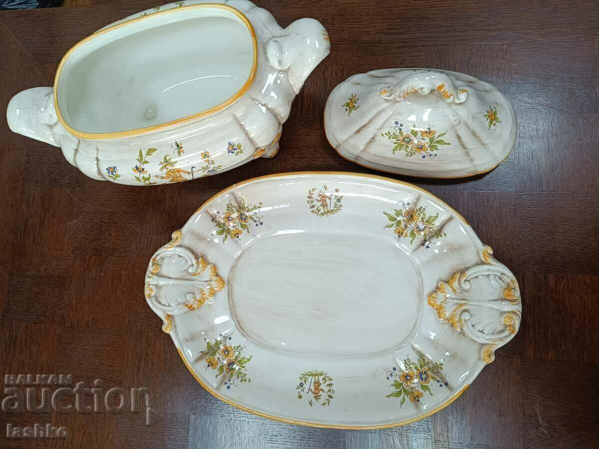 A beautiful old tureen - 6 A beautiful old tureen - 6