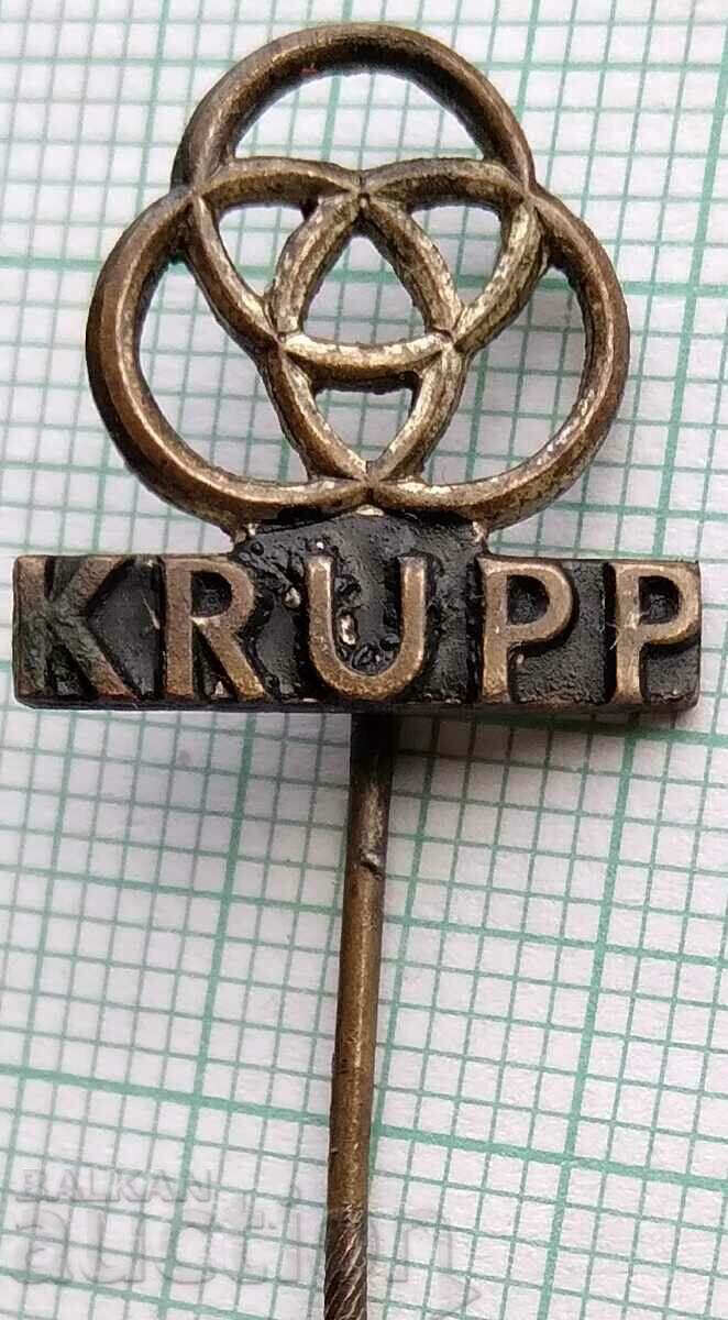 16806 Badge - Krupp Military Industry Autumn Germany