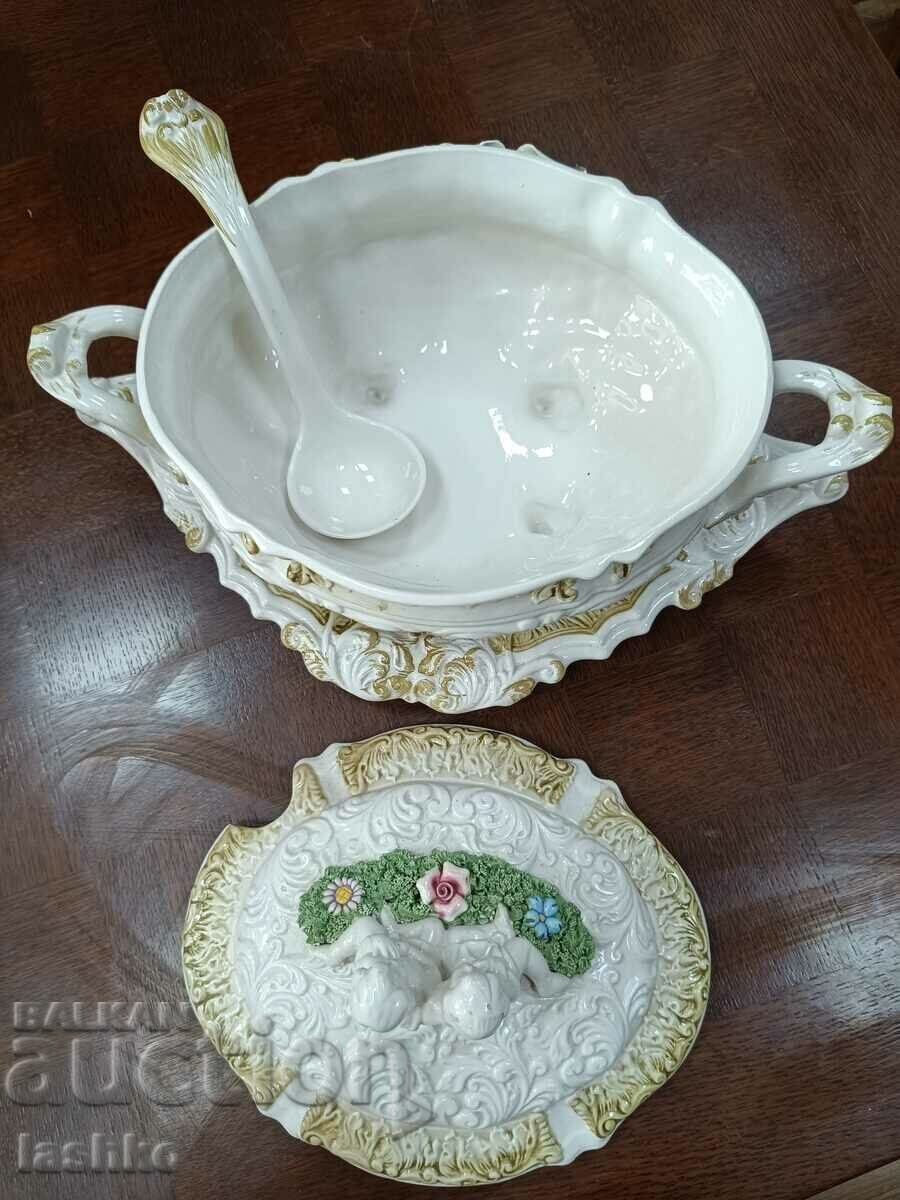 Old soup bowl - 5