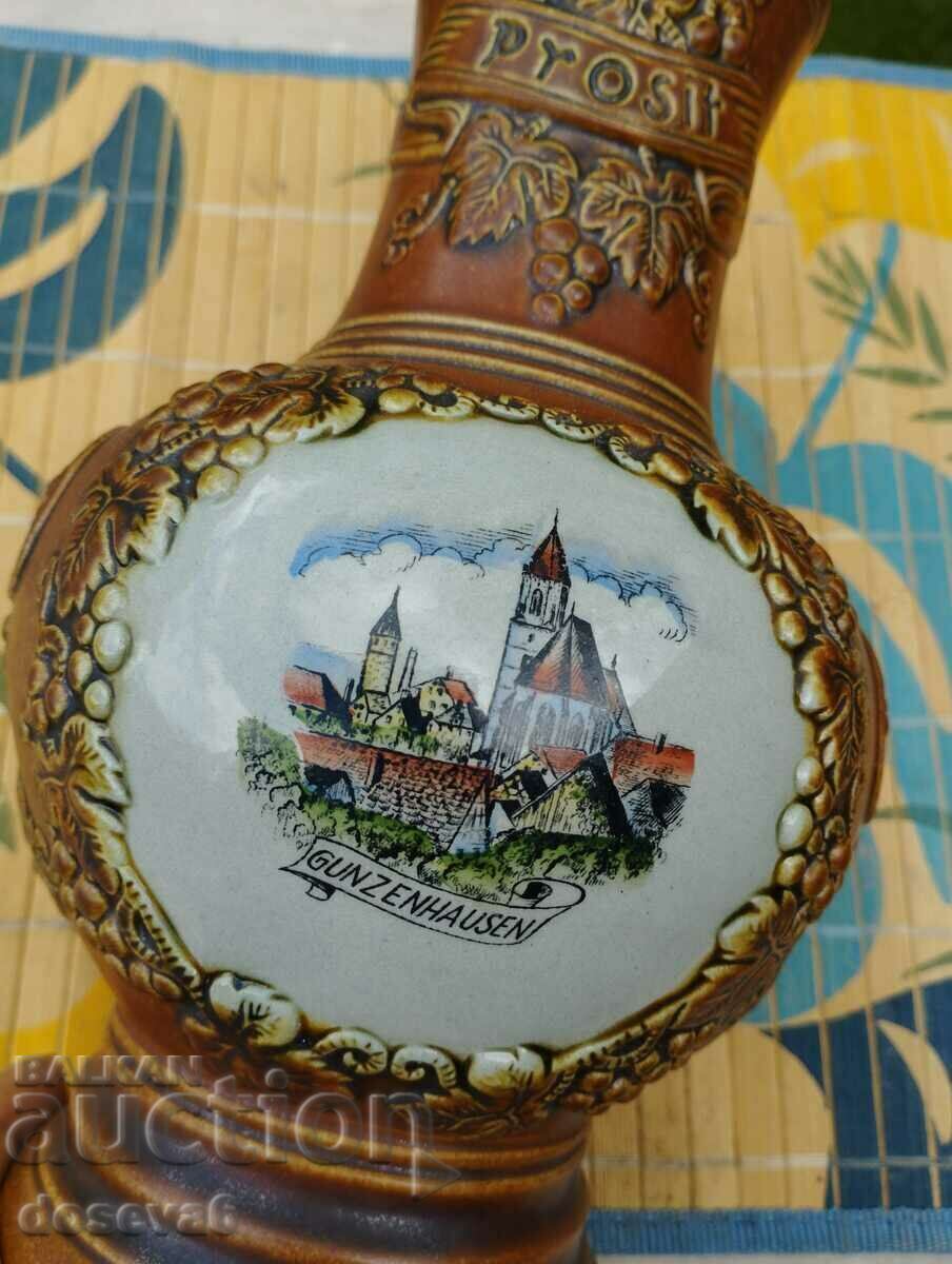 Livrarea Urcior original KING HANDMALEREI cu capac de tabla