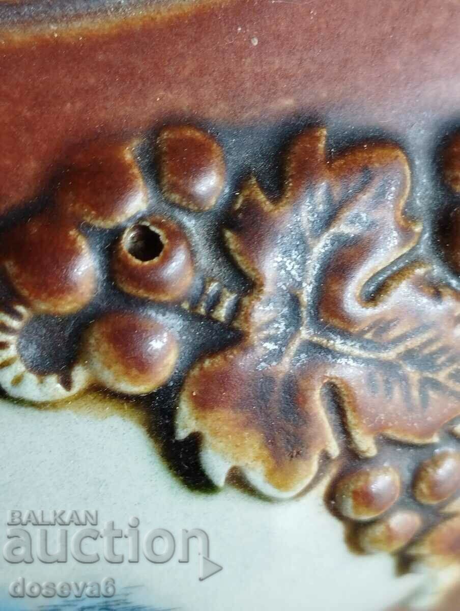 Original KING HANDMALEREI jug with tin lid - 7 Original KING HANDMALEREI jug with tin lid - 7