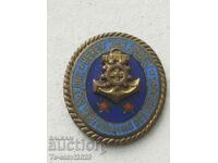 GDR Old Naval insignia badge - enamel