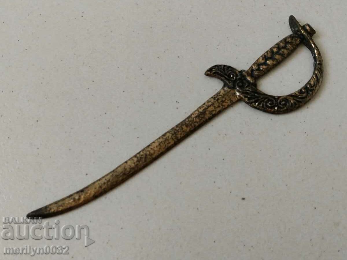 Bronze Letter Knife Saber with price 41.00 BGN | € 20.96 Bronze Letter Knife Saber with price 41.00 BGN | € 20.96