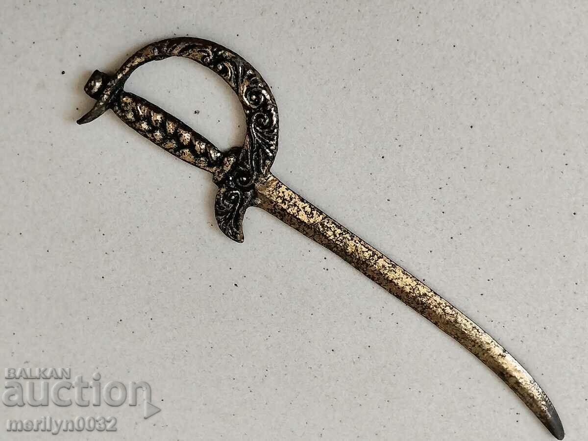 Delivery of Bronze Letter Knife Saber Delivery of Bronze Letter Knife Saber