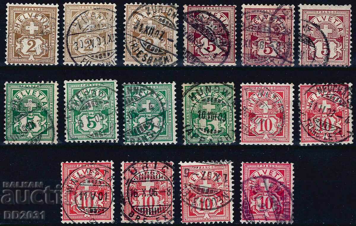 Switzerland 1906 - lot