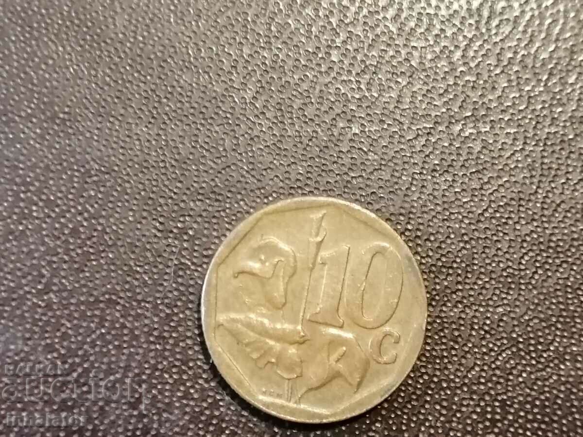 2016 10 cenți Africa de Sud