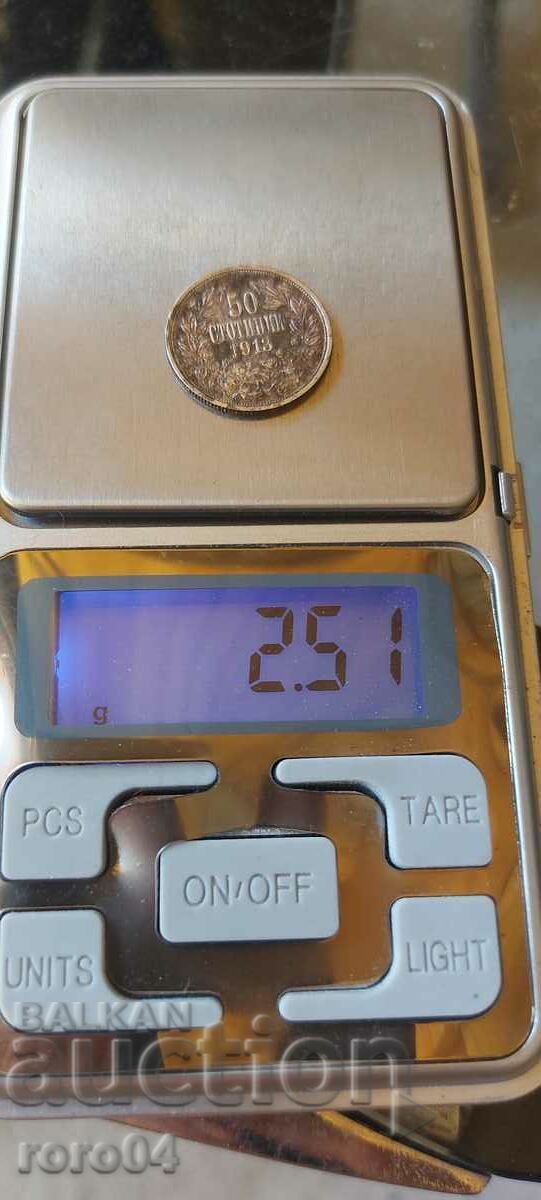 50 CENTS 1913 - 5 50 CENTS 1913 - 5