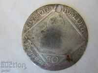 ❌❌❌❌❌Сребърна монета 1768, от накит-тегло 5.81 гр.❌❌❌❌❌