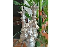 decorative set of chess pieces