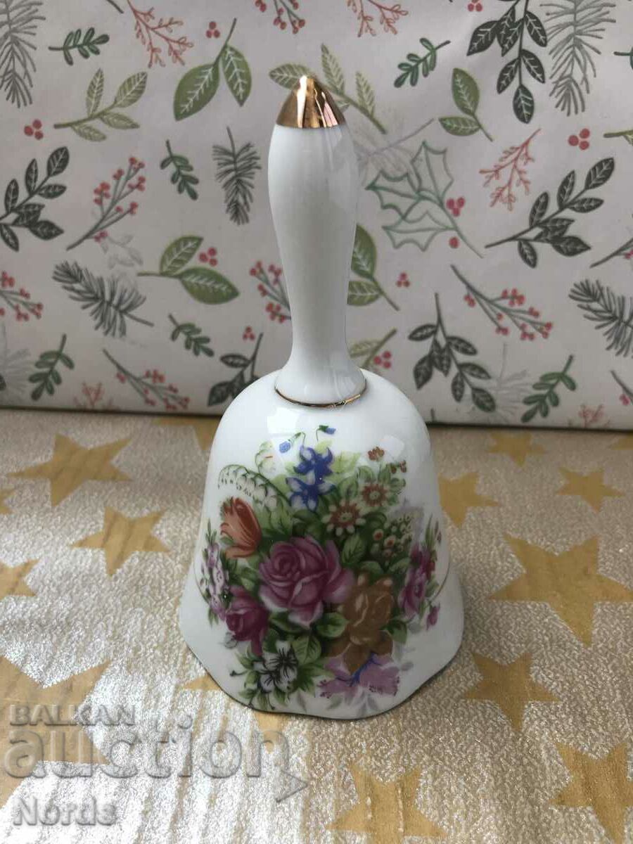 A beautiful porcelain bell