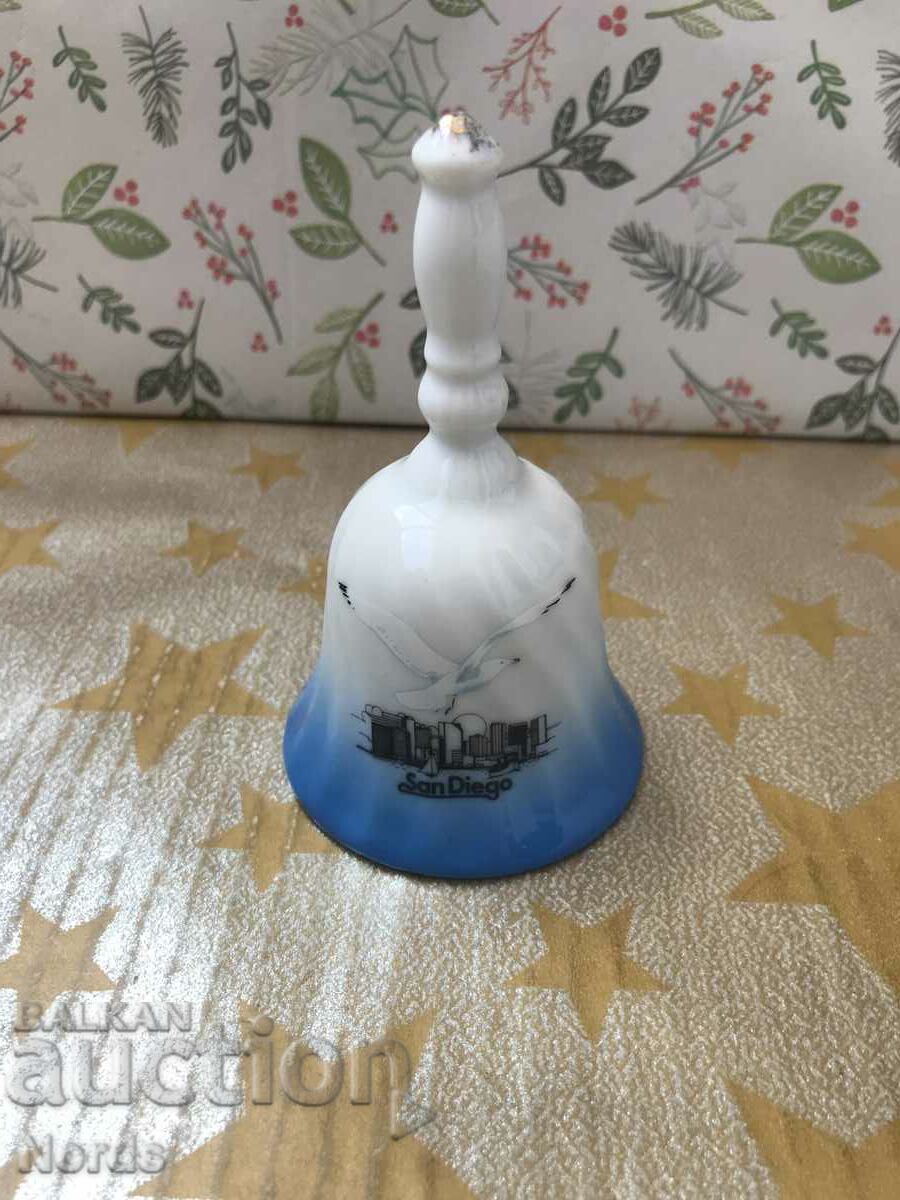 Japanese porcelain bell