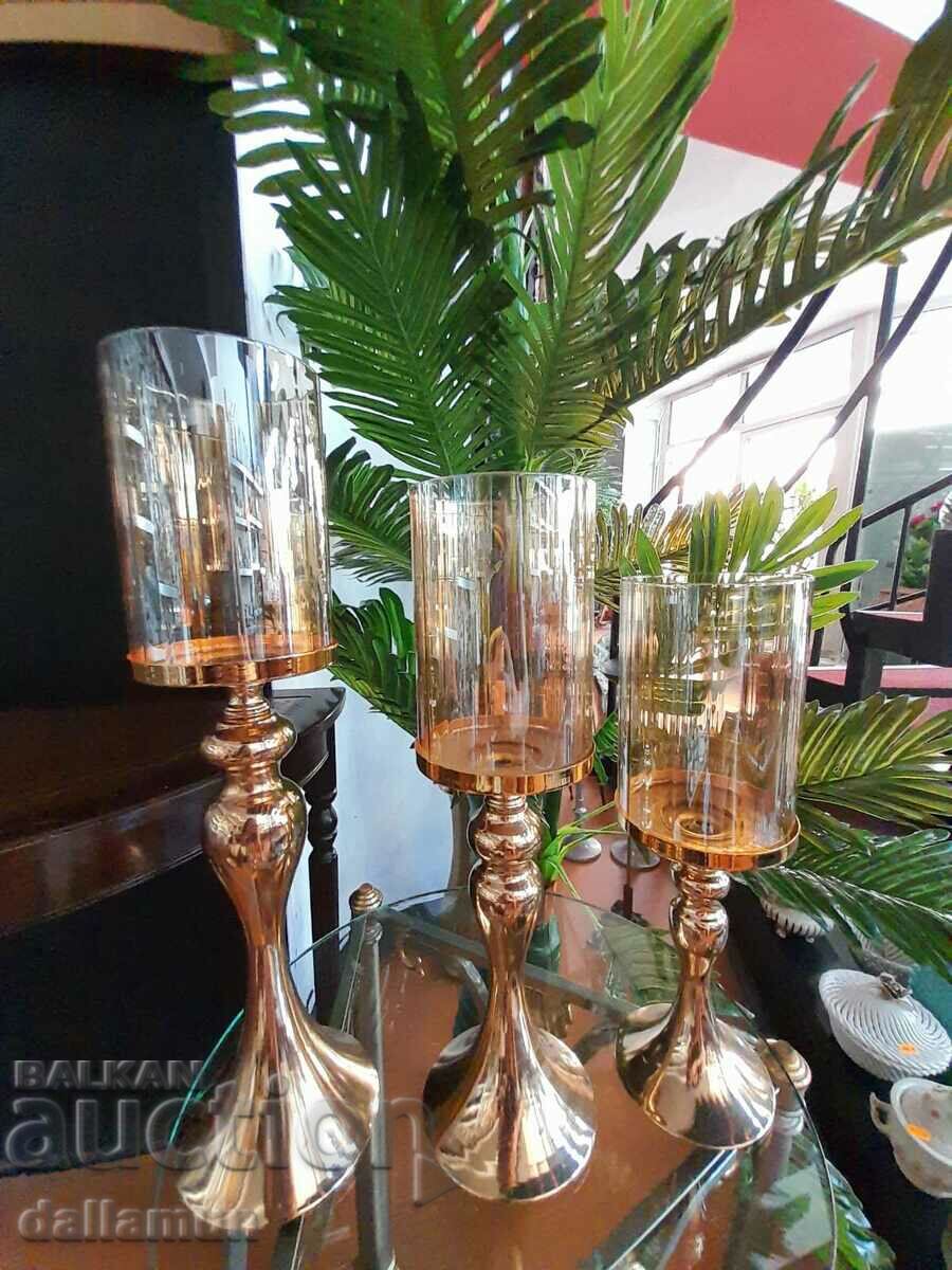 Auction luxury set of candlesticks Auction luxury set of candlesticks