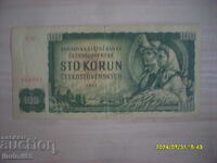 CZECHOSLOVAKIA - 100 KRON 1961