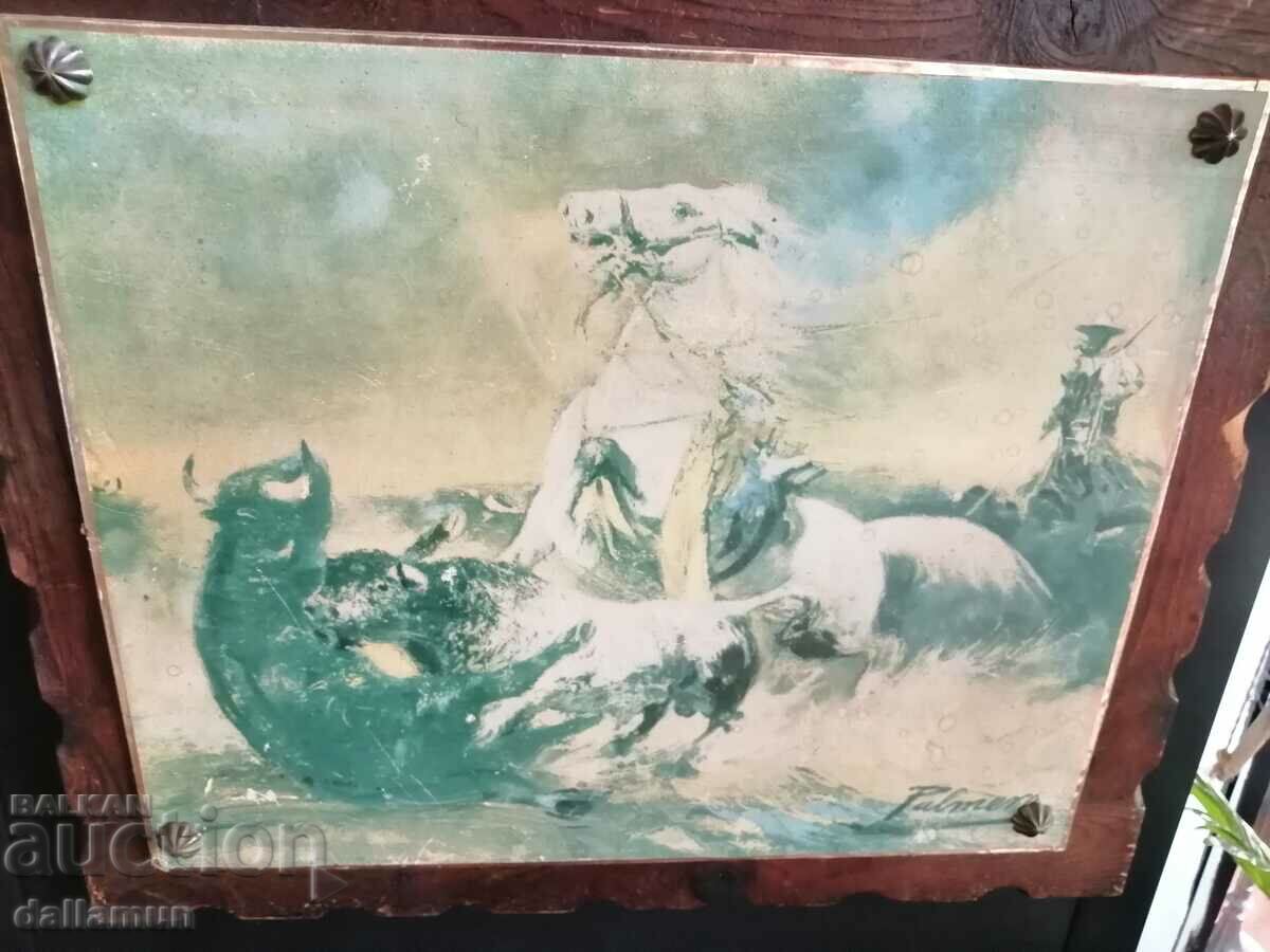 old wooden picture print 40/48 cm with price 49.00 BGN | € 25.05 old wooden picture print 40/48 cm with price 49.00 BGN | € 25.05