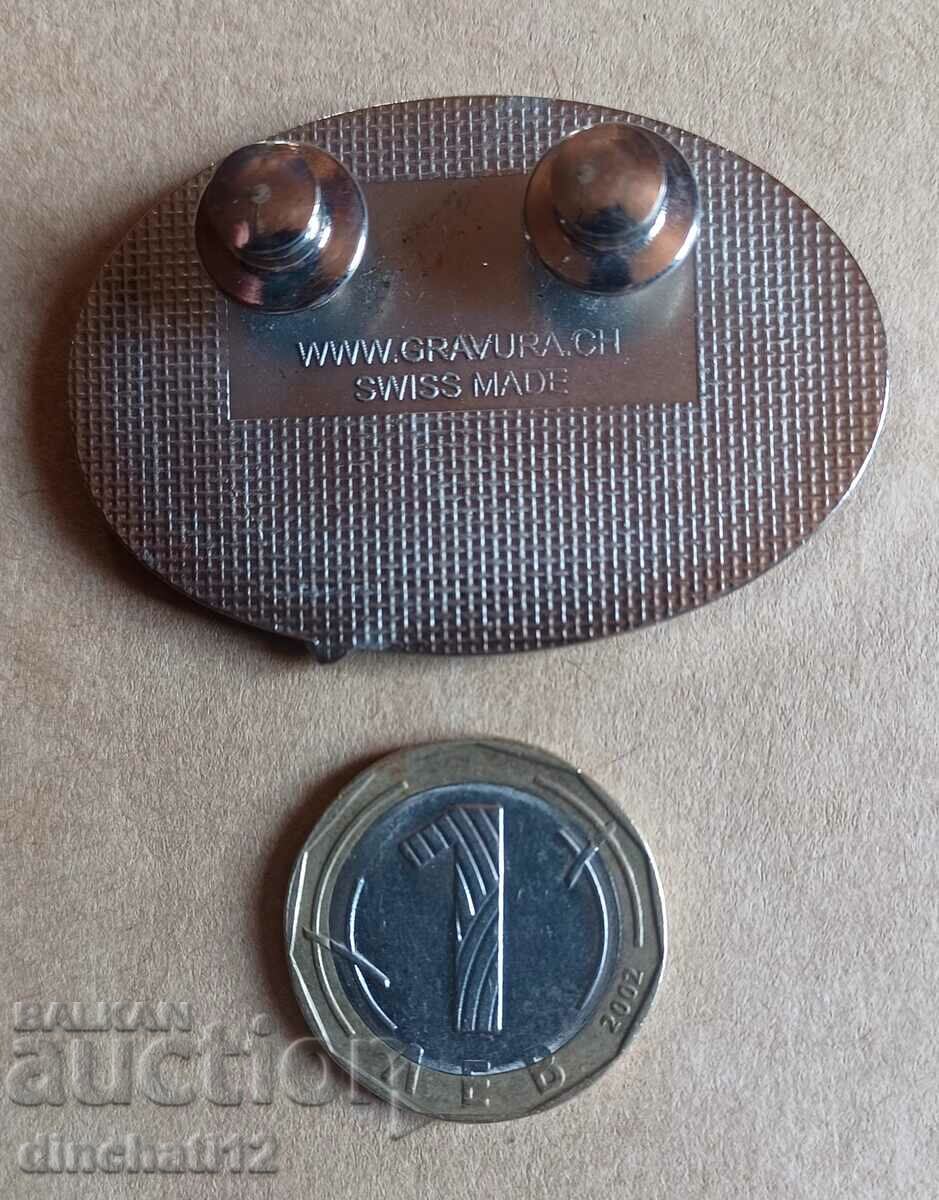 Switzerland Carnival festival badge with price 12.90 BGN | € 6.60 Switzerland Carnival festival badge with price 12.90 BGN | € 6.60