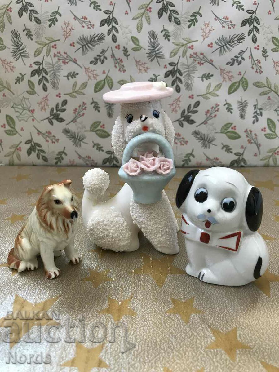 Small figurines Puppies