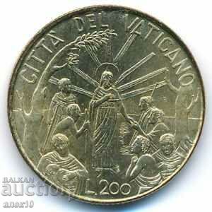 Vatican 200 lire 1999