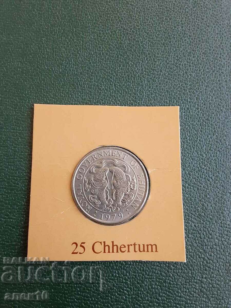 Bhutan 25 Chertum 1979