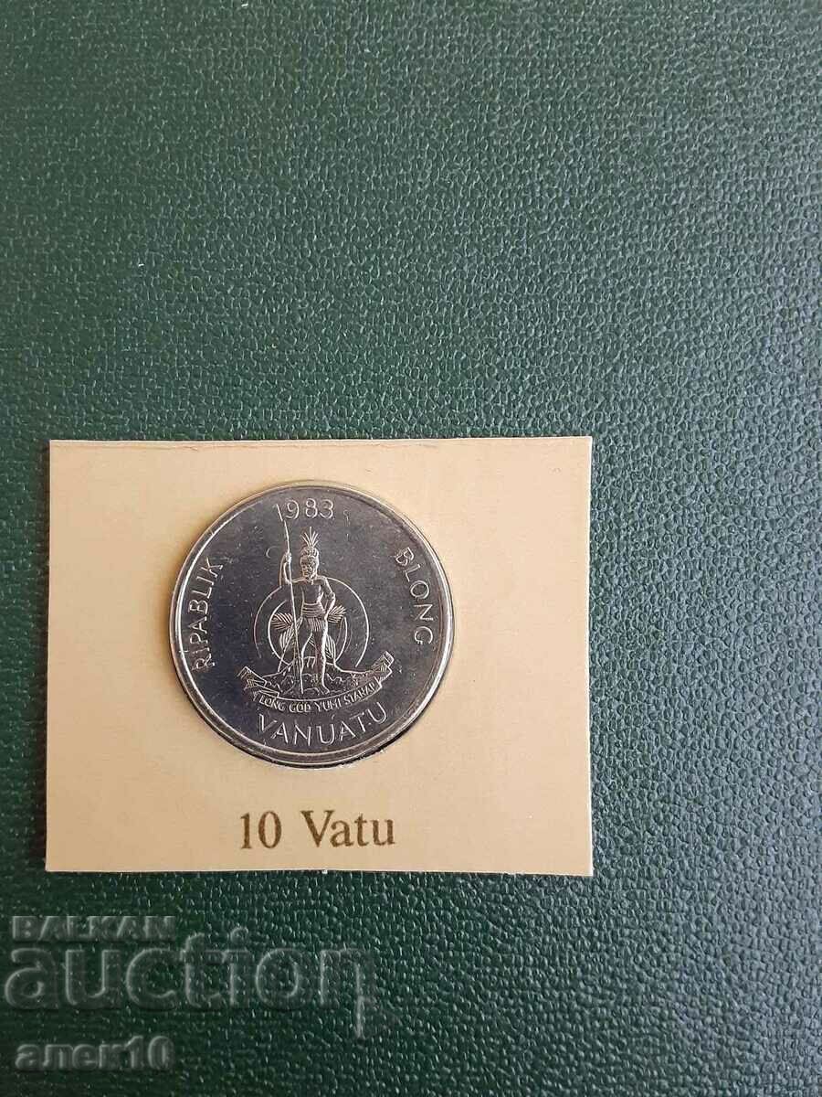 Vanuatu 10 Vatu 1983