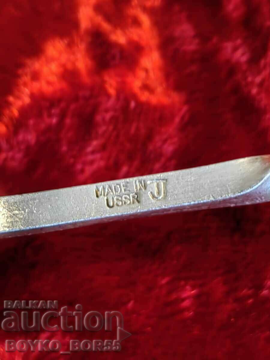 Delivery of Original Russian Soc USSR Melchior Deep Silver Plated Spoons Delivery of Original Russian Soc USSR Melchior Deep Silver Plated Spoons