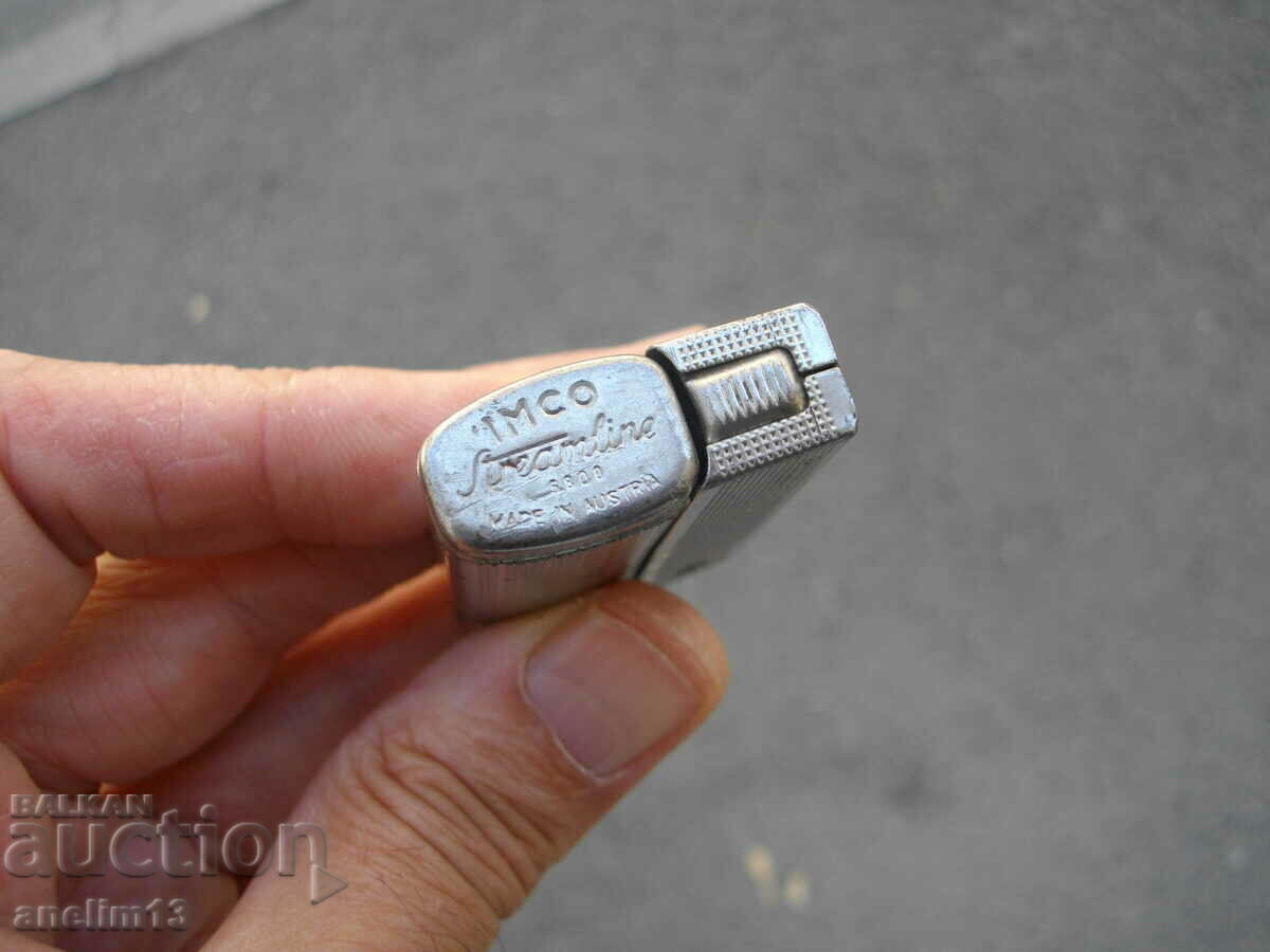 OLD IMCO GASOLINE LIGHTER with price 25.00 BGN | € 12.78