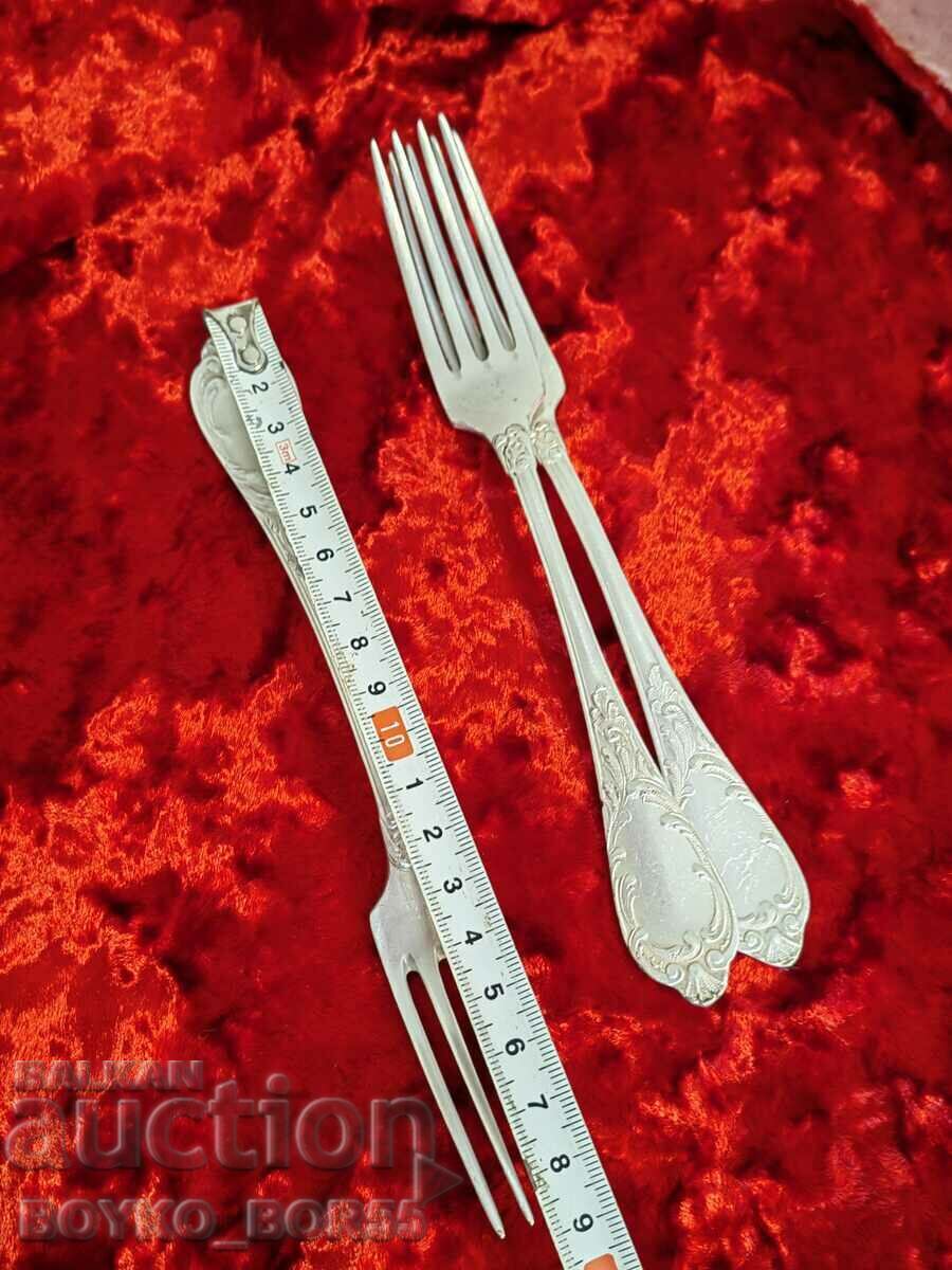 Delivery of Original Russian Soc USSR Melchior Deep Silver Plated Forks Delivery of Original Russian Soc USSR Melchior Deep Silver Plated Forks