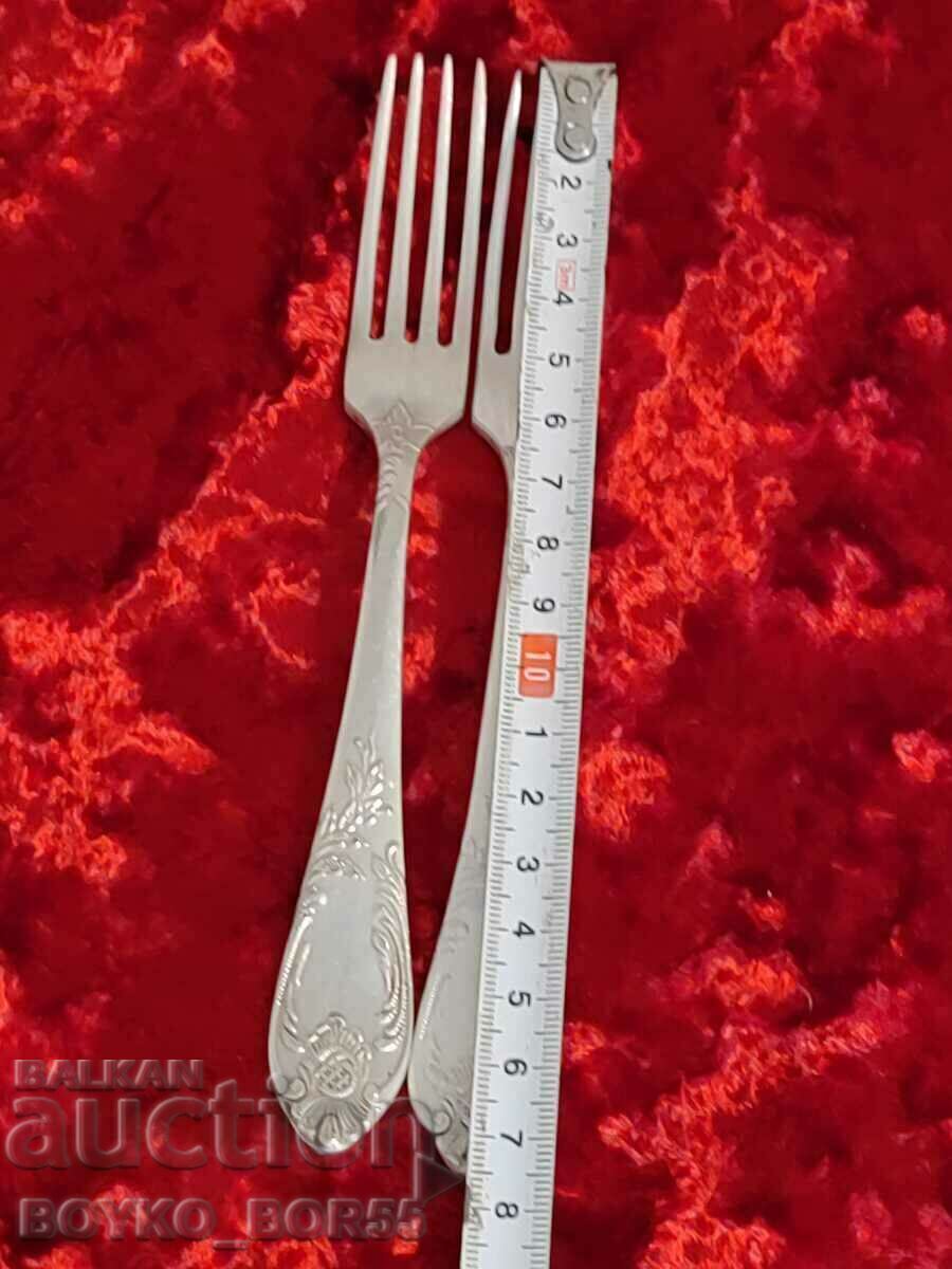Delivery of Original Russian Soc USSR Melchior Deep Silver Plated Forks Delivery of Original Russian Soc USSR Melchior Deep Silver Plated Forks