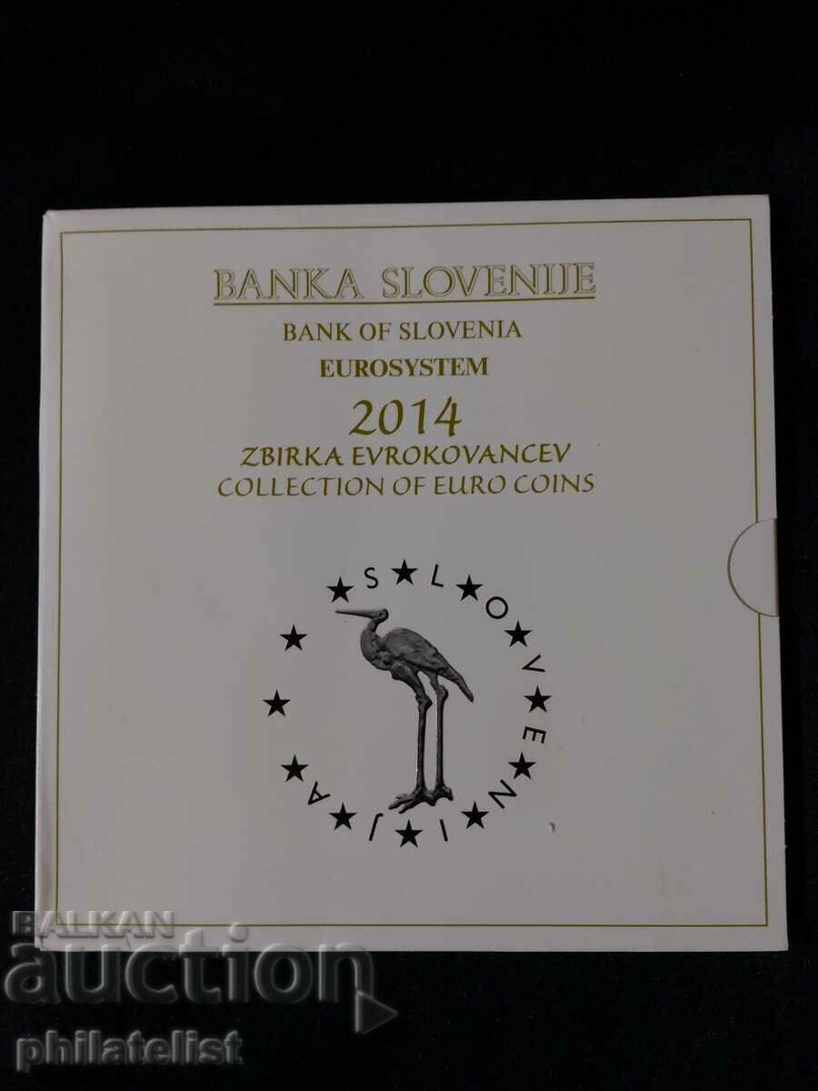 Словения 2014 - Комплектен банков евро сет - 10 монети BU