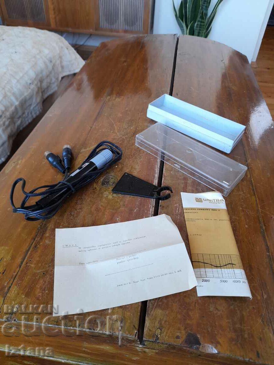 Old Unitra Tonsil microphone with price 43.00 BGN | € 21.99