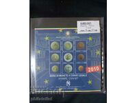 Italy 2010 - Complete Bank Euro Set - 9 coins BU