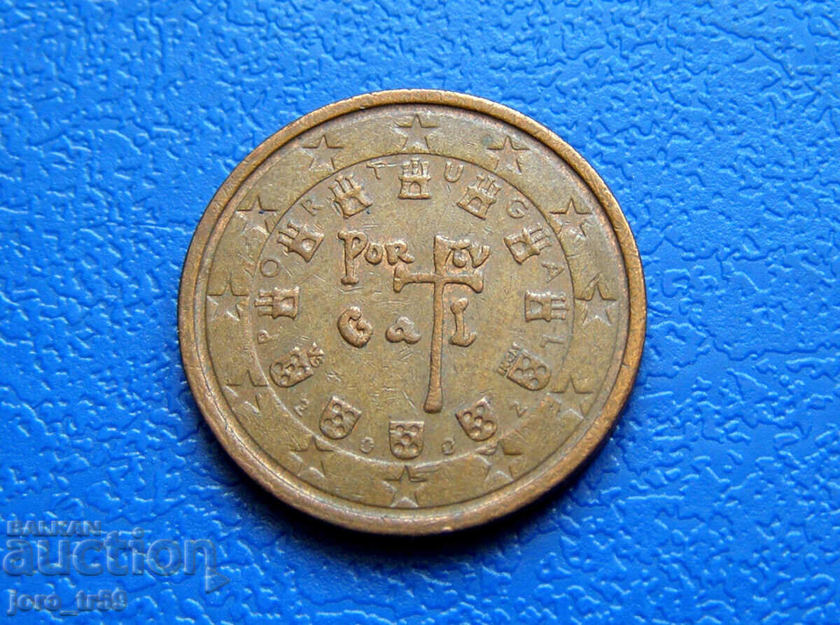 Portugal 2 euro cents Euro cent 2002