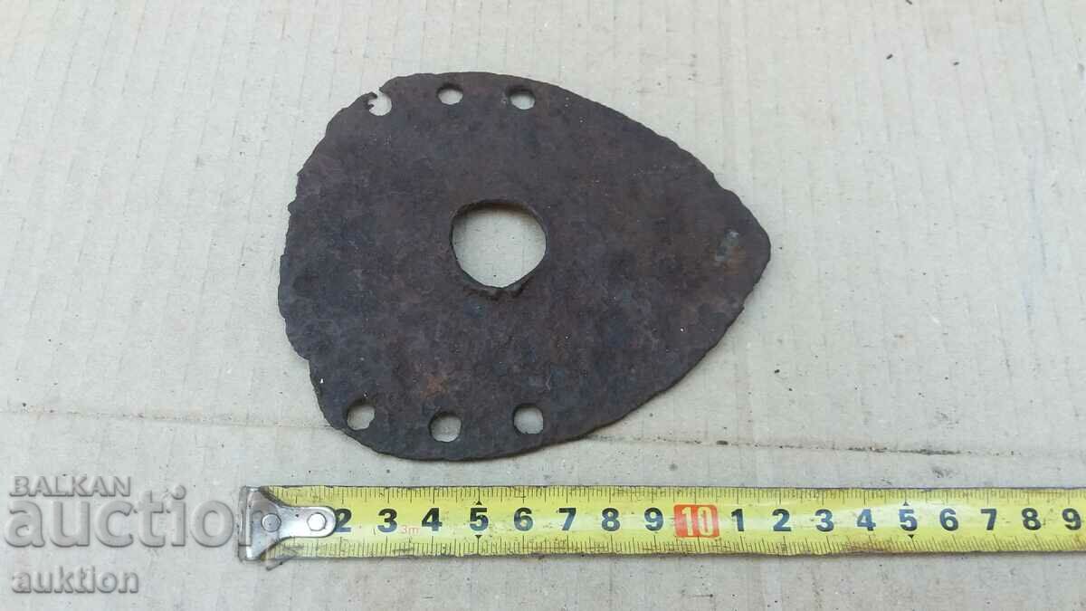 OLD METAL STAND FOR RODS - 6