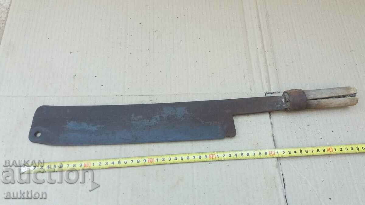 OLD SOLID SAVER, BUTCHER KNIFE, TOOL