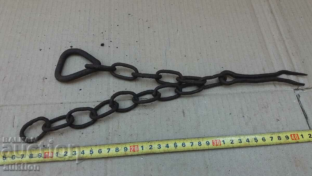 OLD WROUGHT GATE LOCK - 7 OLD WROUGHT GATE LOCK - 7