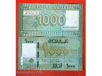 LIBAN LIBAN 1000 1000 Livres ediție 2016 NOU UNC