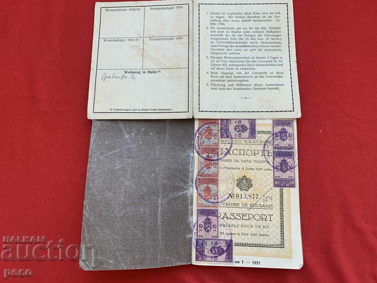 Delivery of Dimitar Sheludko Alexey Sheludko Passport + identity card