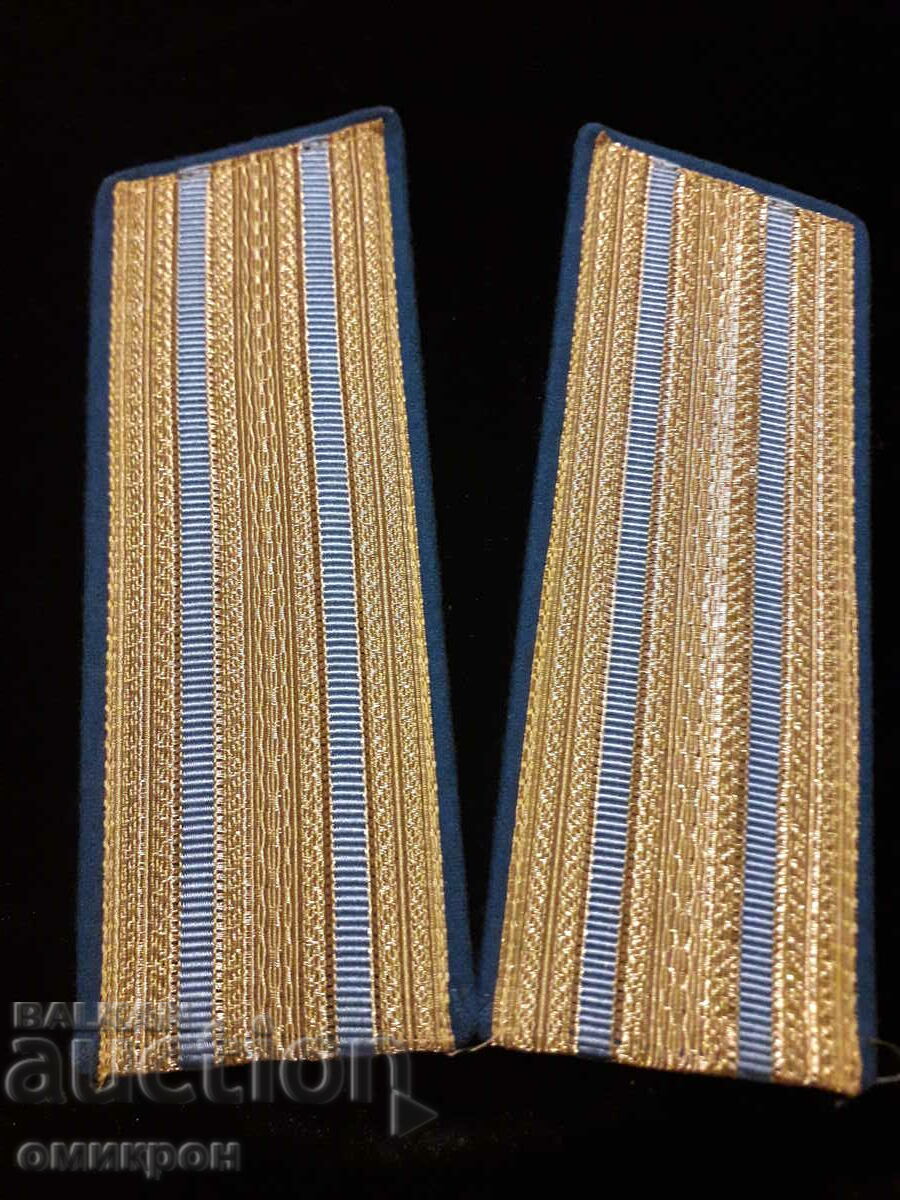 Pair of epaulettes, senior officer of the SA Air Force, USSR.