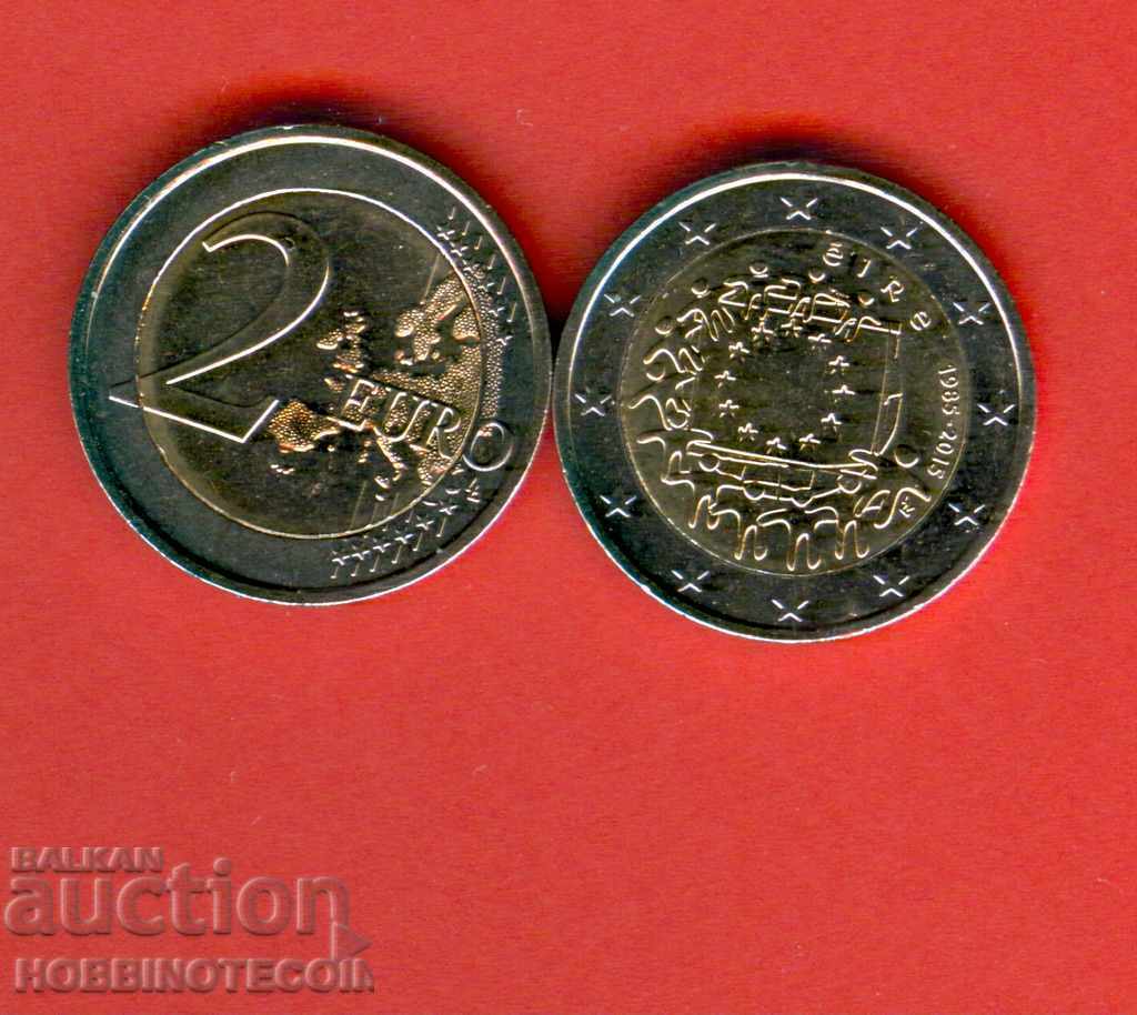 EIRE - 2 Ευρώ τεύχος 2015 NEW UNC BIMETAL