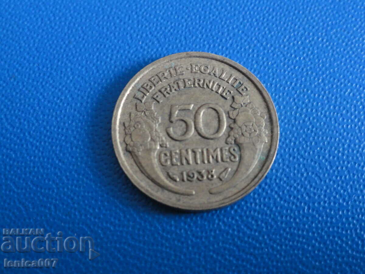 Delivery of France 1933 - 50 centimes Delivery of France 1933 - 50 centimes