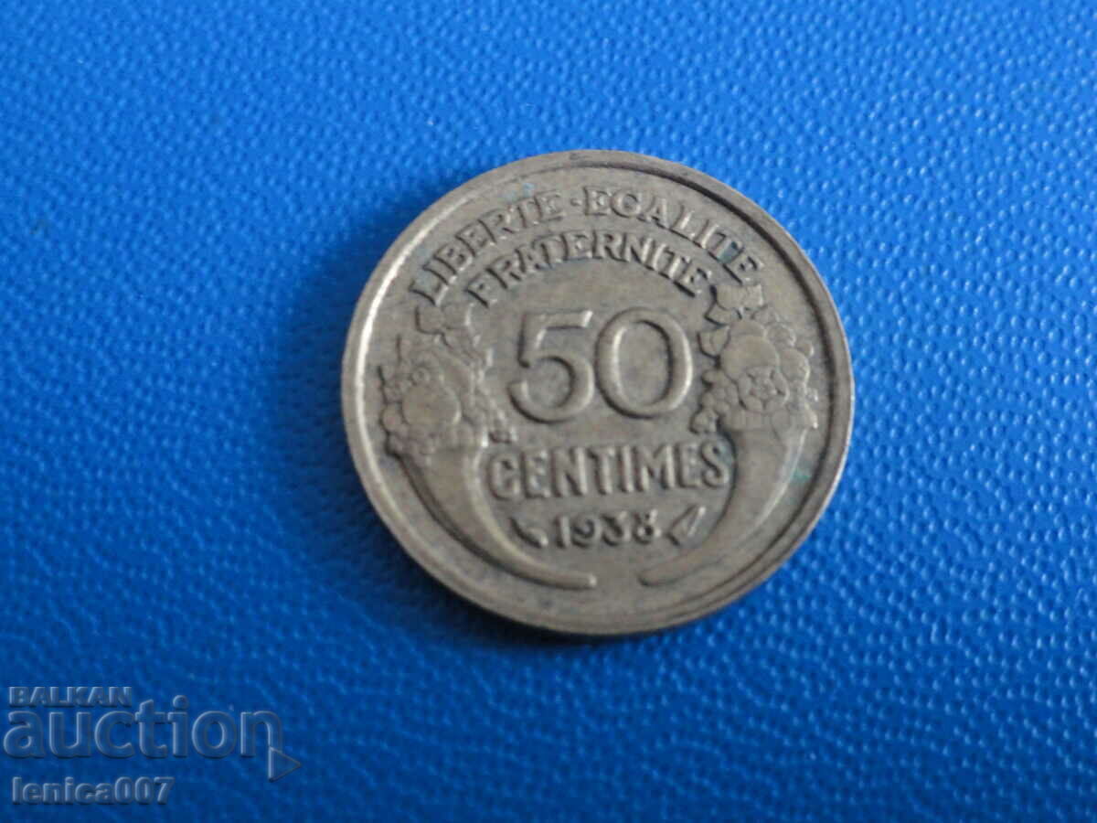 France 1933 - 50 centimes - 6 France 1933 - 50 centimes - 6