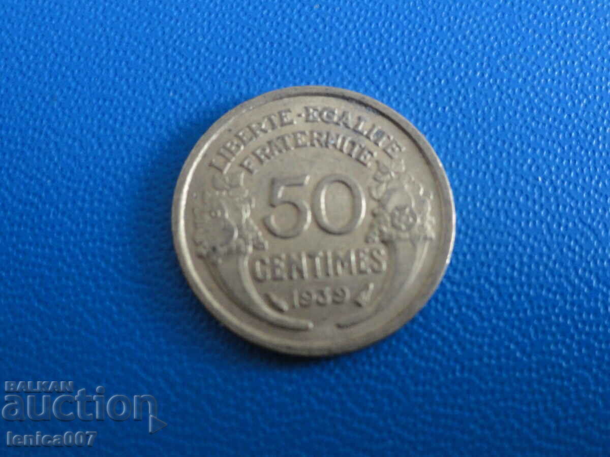 France 1939 - 50 centimes