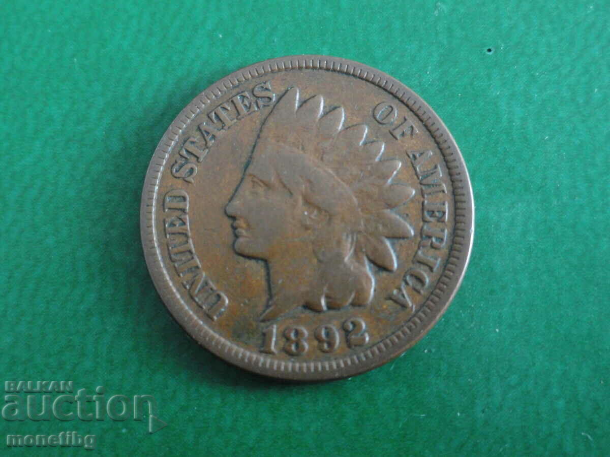 USA 1892 - 1 cent - 5 USA 1892 - 1 cent - 5